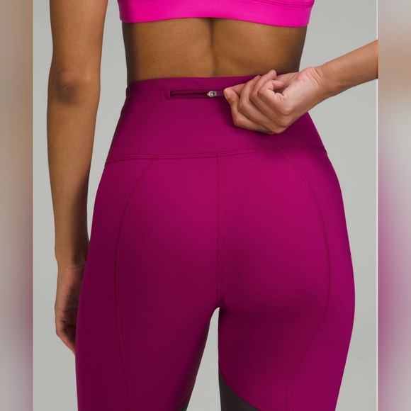 NWOT LULULEMON Throwback Inspire High-Rise Crop 21" - Picture 2 of 9